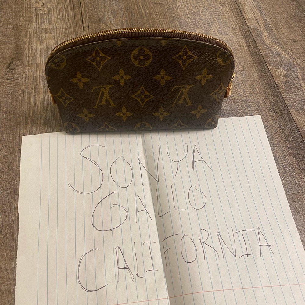 Louis Vuitton cosmetic pouch